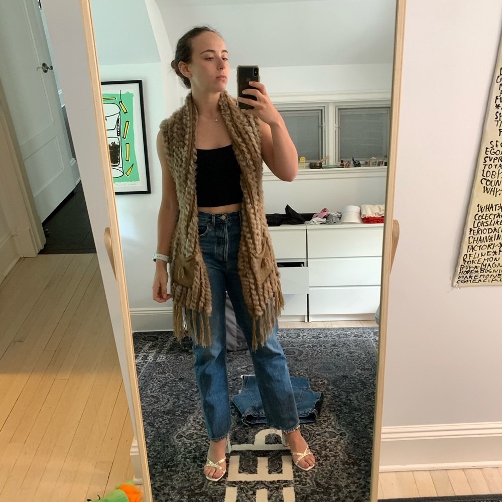 Fur vest